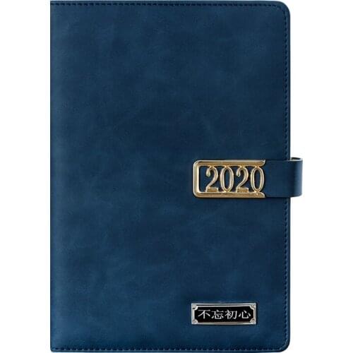 2020 Work Notebook Schedule Book Monthly Trip Diary 365 One Page One Day Target Time Management Notebook 1PCS