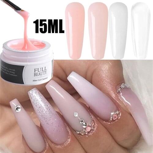 Nail Quick Extending Building Nail Art Crystal Jelly Nail Extend UV Gel Extension Gel Nail Nail Extension Gel Nails Tool