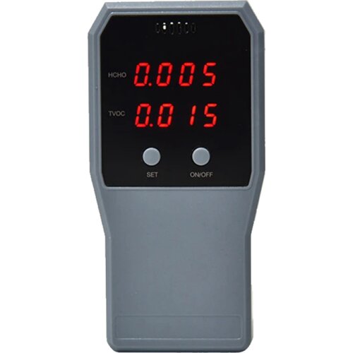 Air Quality Monitor Formaldehyde Detector Pollution Meter Indoor HCHO TVOC Tester Real Time Air Tester with LCD Sn