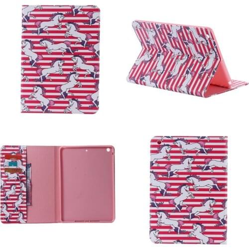 For Apple iPad mini 4 3 2 1 PU Leather Tablet Case Stand Flip Cute Kids Cover for Apple iPad air 3 2 1 iPad 2 3 4 5 6 Case #1