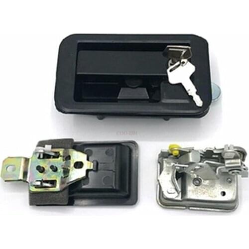 Excavator accessories For HYUNDAI R225-7 R215-7 Cab door lock assembly
