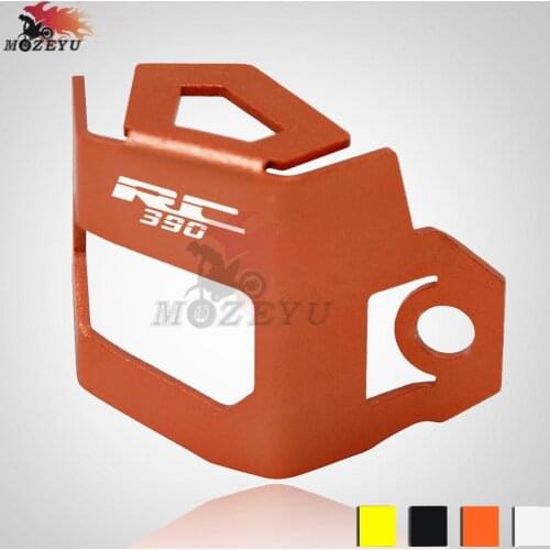 For RC 390 Motorcycle CNC Rear Brake Fluid Reservoir Guard Cover Protect rc 390