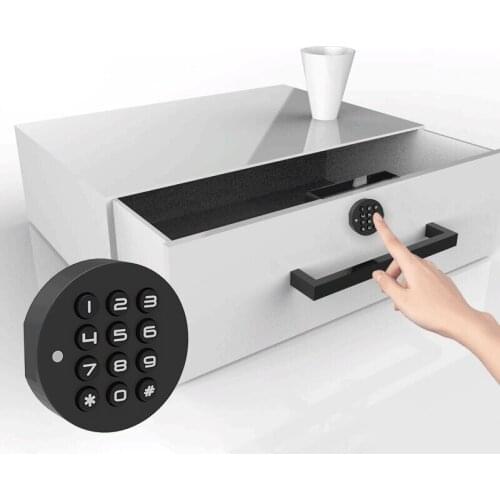 Password Lock Drawer Door Lock Anti-theif Mini Code Locker Wardrobe Gym Cabinet Electric Smart Door Lock File Lock