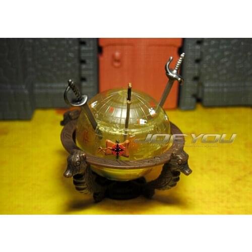 Pvc figure model Toys Caribbean 3.75-inch scene World nautical chart Globe can be equipped with 1:18