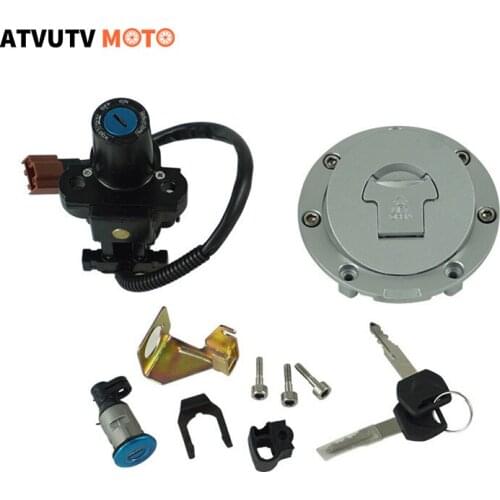Motorcycle Ignition Switch Seat Gas Cap Lock Key For HONDA CBR600RR 2007-2014 CBR1000RR 2008-2014