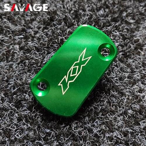 Rear Brake Reservoir Cover For KAWASAKI KX 125 250 450 250F 450F KLX 230R 300R 450R KFX Motorcycle Oil Fluid Cap KX250 KX450 F