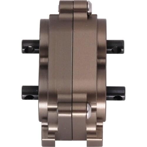 Metal Front Motor Gear Box Set Drive Shaft for SCX10 1/10 Crawler Upgrade