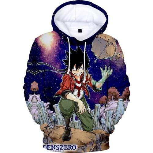 EDENS ZERO 3D Men/women Hoodie Fashion Fall Winer Suit Hoodies Autumn/Winter dress up Anime Movie Pullovers