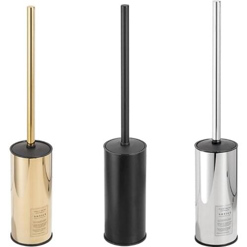 Toilet Cleaning Brush Set Long-handled Toilet Bowl Brush w/Flexible Brush Head N0PA