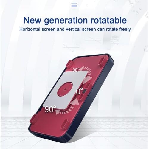 Wall-mounted Waterproof Mobile Phone Holder Mobile Phone Cover Full Coverage Adjustable Toilet Bathroom Storage Rack Supplies