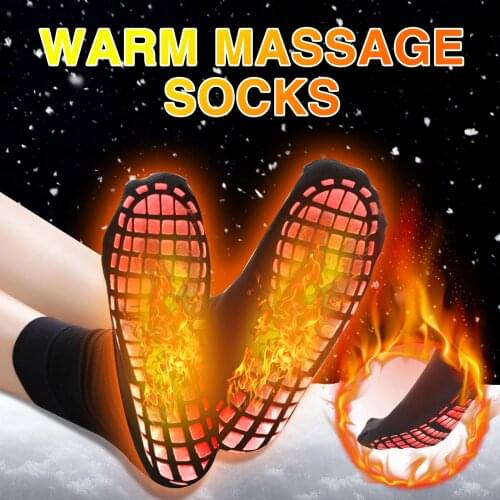 Magnetic Socks Warm Tourmaline Self Heating Therapy Ankle Pain Relief Sock Winter Ski Fitness Sport Massager Socks Dropshipping
