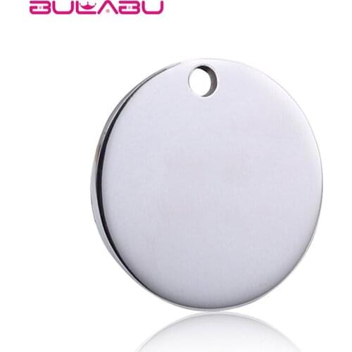 2019 New Personalized Charms Signature Necklace Pendants Round Tags Customize Creative Festival Gifts Key Chain Pendant Jewelry