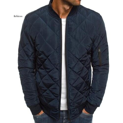 New Thick Windbreak Parkas Men Jackets Autumn Winter Warm Outwear Brand Slim Fit Male Zipper Casual Warm Stand Collar Coats