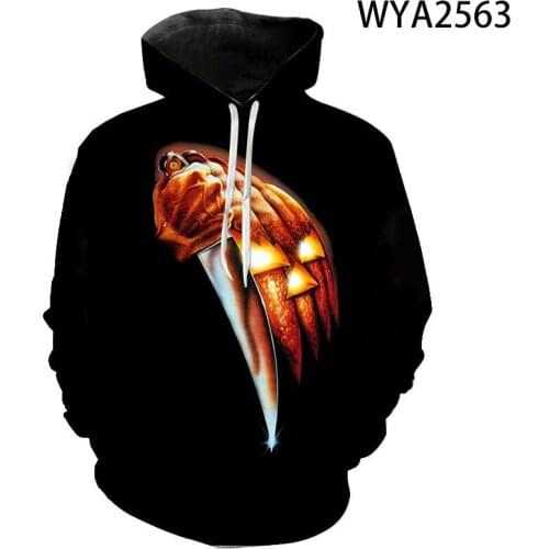 New Cool Michael Myers 3D Printed Hoodies Men Women Children Sweatshirts Pullover Hooded Fashion Casual Boy Girl Clothing Tops