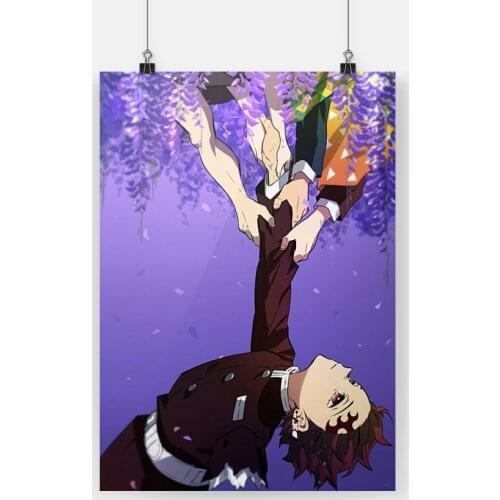 SAVE Tanjiro Kamado Kimetsu no Yaiba Canvas poster Painting wall Art decor Living room Bedroom Study Home Decoration Prints