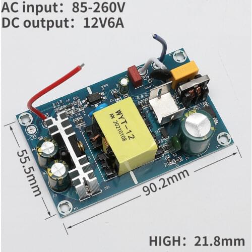 AC220V to 24V 12V 5V 36V 48V high power supply board 4a6a switch bare board module AC-DC regulated power supply module 100WSUSWE