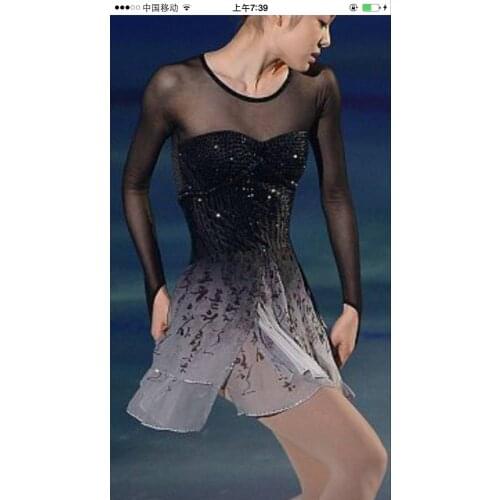 Ice Figure Skating Dress/Majorettes Baton Twirling Costume/Tap Dance outfit