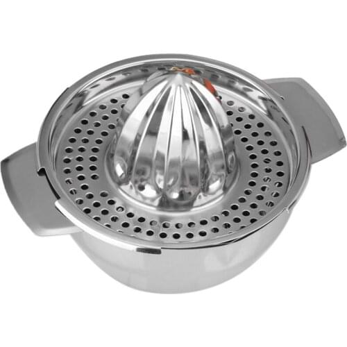 Lemon Fruit Juicer Stainless Steel Orange Manual Juicer Small and Portable