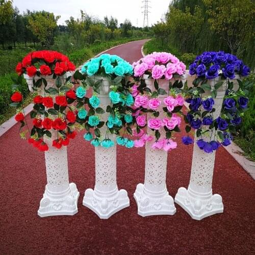 Wedding Roman column road plastic thickened hollow column opening celebration Roman column flowerpot