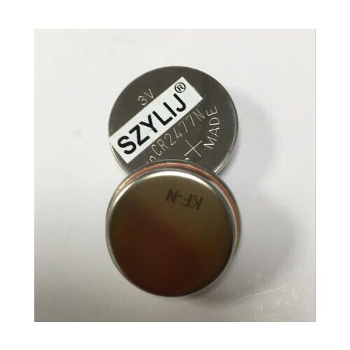SZYLIJ 2pcs para baterias botao cr2477n CR2477N renata cr2477 3 v bateria de alta-performance ampla faixa de temperatura