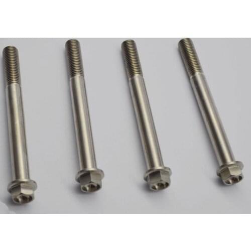 1Pcs Titanium Flange head bolt screw M10 x1.25x 135mm for Motorcycle