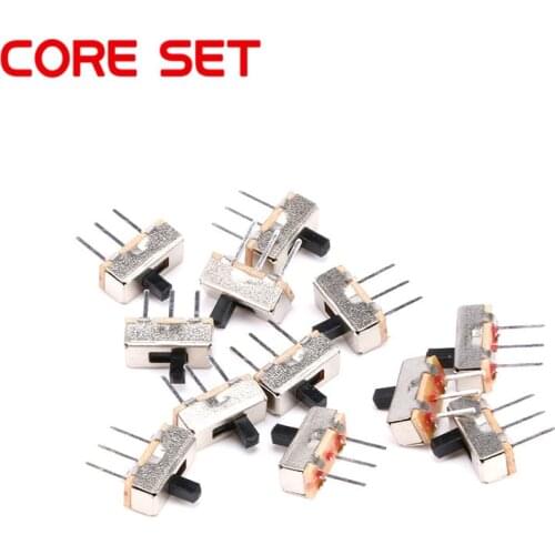 1000PCS/Lot SS12D00G3 New Mini Vertical Slide Switch 1P2T 3 Pin Toggle Switch SMD PCB DPDT Vertical Switch