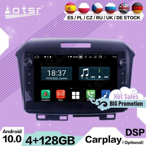 128G 2 Din Carplay Multimedia Stereo Android 10 For Honda Jade 2010 2011 2012 2013 2014 2015 2016 2017 Radio Receiver Head Unit