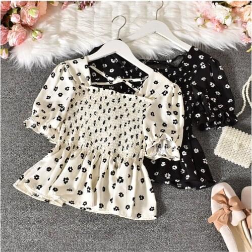 CANClO Women's Short Shirts