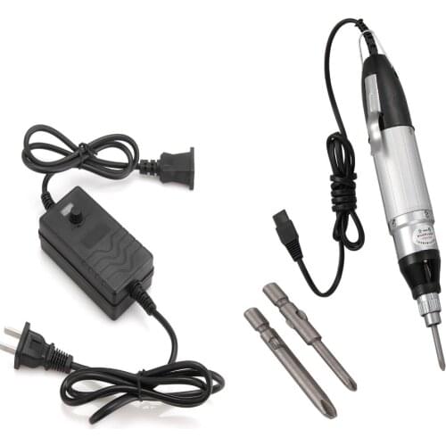 DC Powered Electric Screwdriver 801+ Small Power Supply + 2 Bits Hand Tools YKS