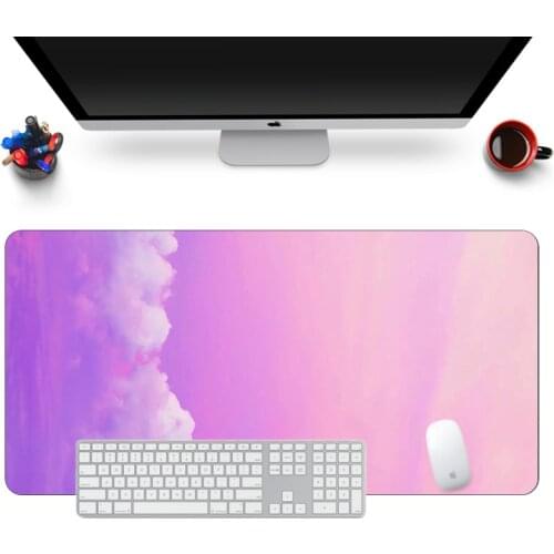 Cute Mouse Pad Gamer Gaming Anime Large Mousepad Grande Computer Rubber Cartoon Kawaii Anti-Slip Laptop Keyboard Table Desk Mat