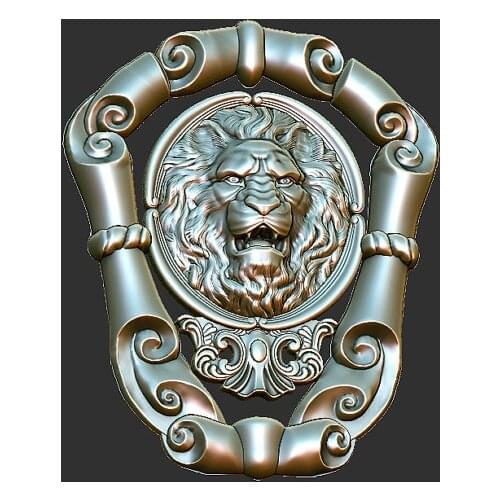 3d STL Model for CNC Router Engraver Carving Machine Relief Artcam Aspire "Lion" (ES)