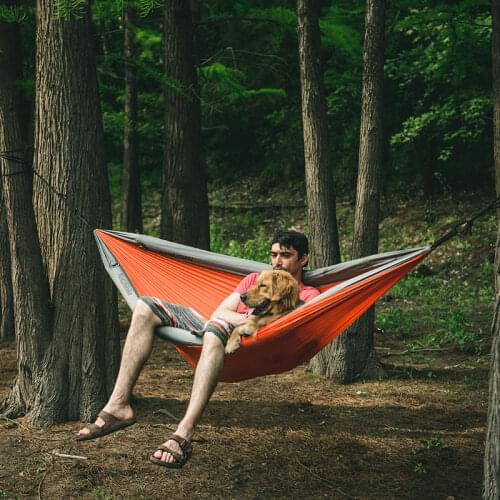 Naturehike Ultralight Tracheal Inflatable Hammock For 2 Person Portable High Strength Outdoor Camping Hanging Bed