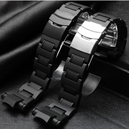 Plastic wathband for GW-A1100FC GW-A1000 watch strap high quality watch bracelet mens sport wristwatches band