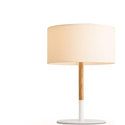 Simple table light nordic table lamp wood bedside lamp E27 110V 220V bedroom lamp decoration chambre art deco lamp