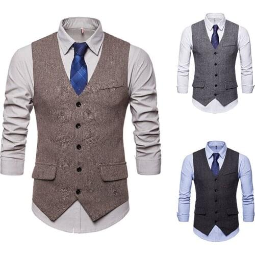 RUANDAI Men's Suit Vests