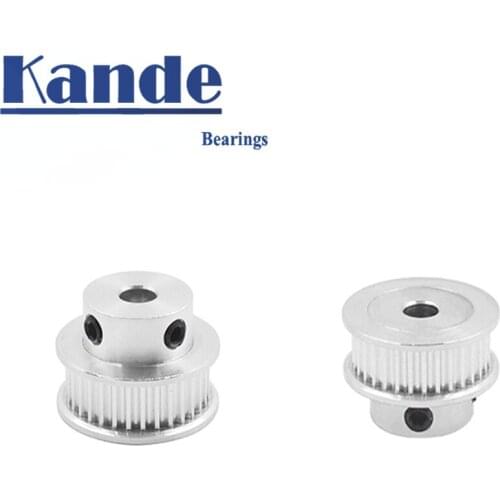 3D Printer Pulley Aluminum Timing Pulley 2GT 30teeth Bore 5/6/6.35/ 8mm Drive Pulley Fit for 2GT Belt Width 6mm GT2 30T 1pcs