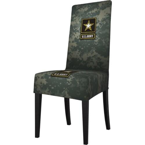 USMC United States Marine Corps stretch chair slipcover for dining room elastic material chair cover office chair banquet chair