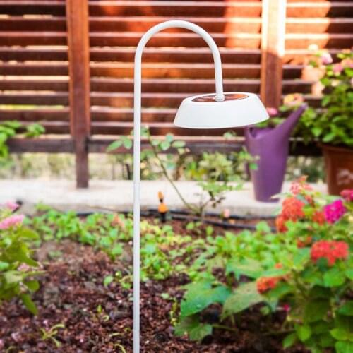 Led solar lawn lamp outdoor waterproof garden plug hook ground plug lamp solar led lamp