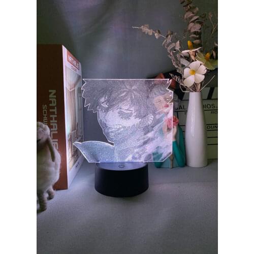 Anime 3D Picture Lamp LED Baby Nightlight Hunter Killua Zoldyck Kids Wifes Gifts Desk Light Smart Phone Control with Remote