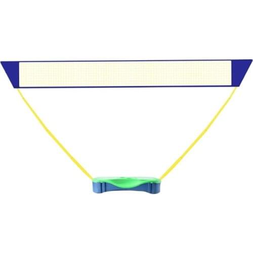 High quality Indoor and outdoor standard 3m badminton net rack simple folding badminton net portable mobile net rack