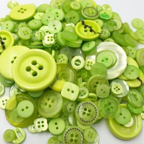 Minit mix size 50 Gram DIY Making Hand Knitting dolls clothing Buttons Resin Promotions Mixed Sewing Scrapbook PT222