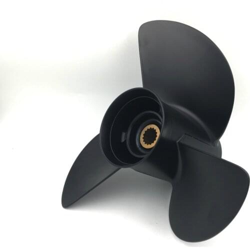 14x19 150HP-250hp propeller for Johnsan outboard engine propellers 15 tooth spine aluminum propellers