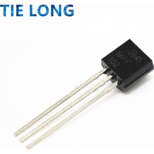 5pcs/lot MPF102 JFET AMP N-CH RF SS TO-92 In Stock