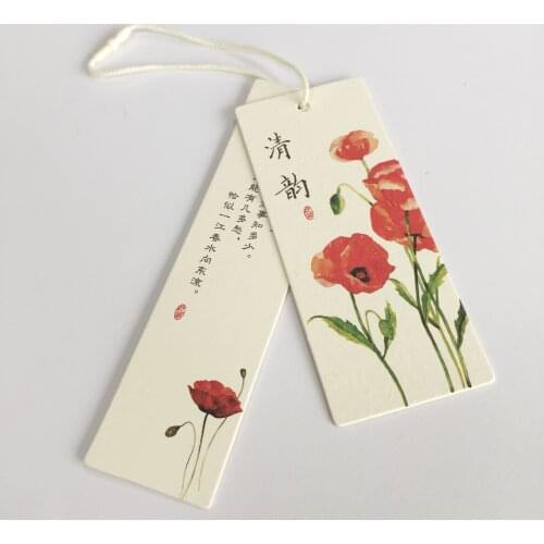 Garment Accessories Fashion New Design Printed Woody Paper Hang Tag For Clothing Own Logo