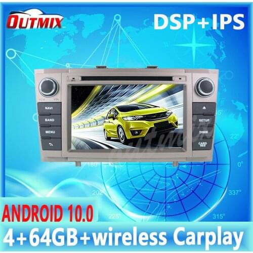 For Toyota Avensis T27 2009-2015 Android10.0 car DVD player GPS multimedia Auto Radio car navigator stereo receiver Head unit