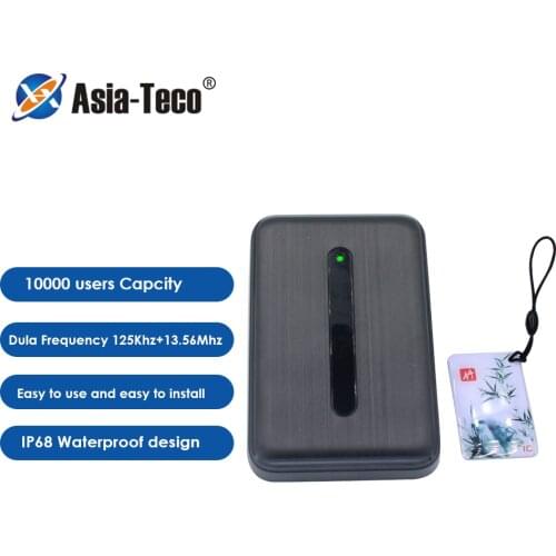 IP68 Waterproof 125KHz RFID 13.56MHz IC Card Dual frequency Standalone Access Control System 10000 Users