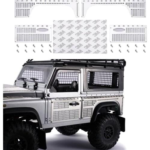 DJC Anti-skid Plate For 1/12 Scale Mangniu Defender D90 Modification Parts Body Large Surround Metal Decorative Sheet