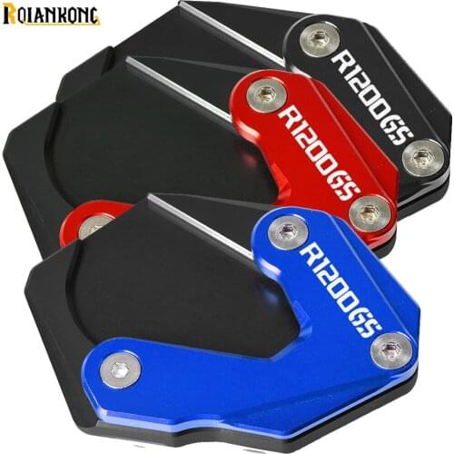 For BMW R 1200 GS LC R1200GS Rallye 2013 2014 2015 2016 2017 2018 2019 Motorcycle Side Stand Enlarge Plate Kickstand Extension