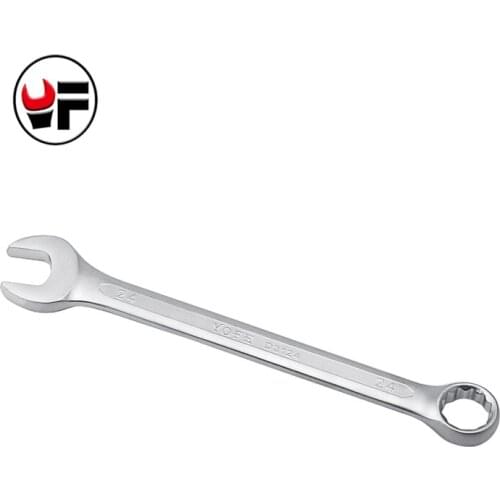 YOFE 24mm Metal Ring Open End Universal Combination Wrench High Quality Dual-use Wrench Repair Tool For Bike Or Car