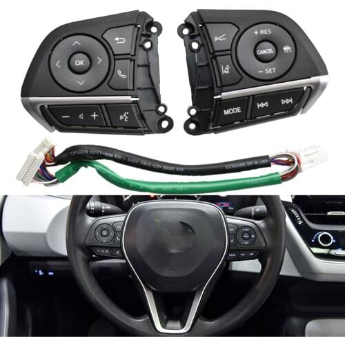NEW For Toyota Avalon Camry RAV4 2018 2019 2020 Cruise Control Button Car Steering Wheel Control Button switch car relays
